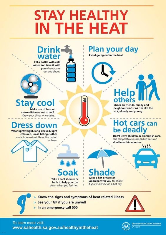 Tips To Stay Safe During A Heat Wave