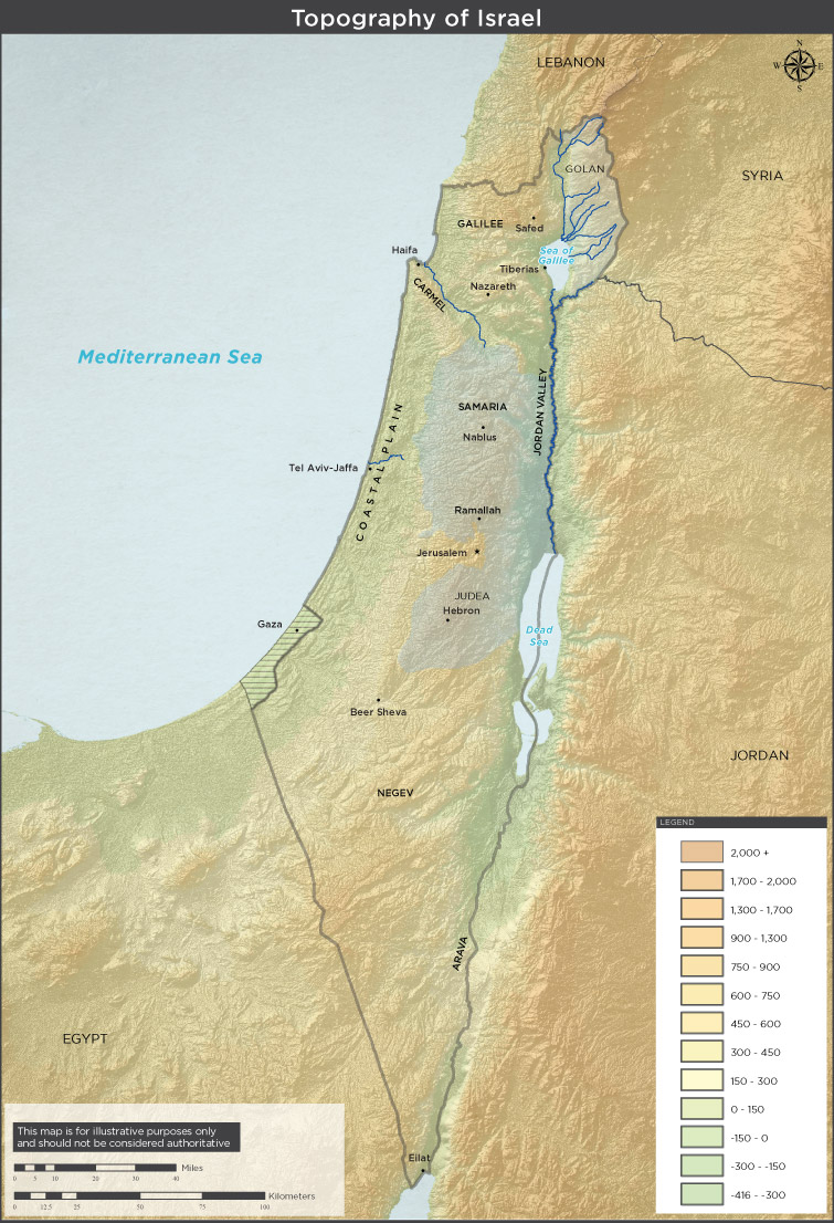 Israel Maps